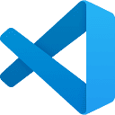A favicon of Visual Studio Code
