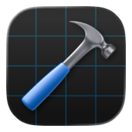 A favicon of Xcode