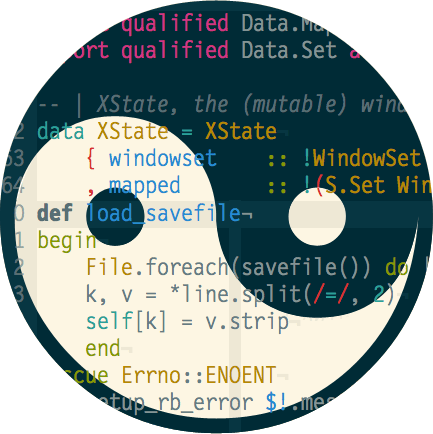 A favicon of Solarized
